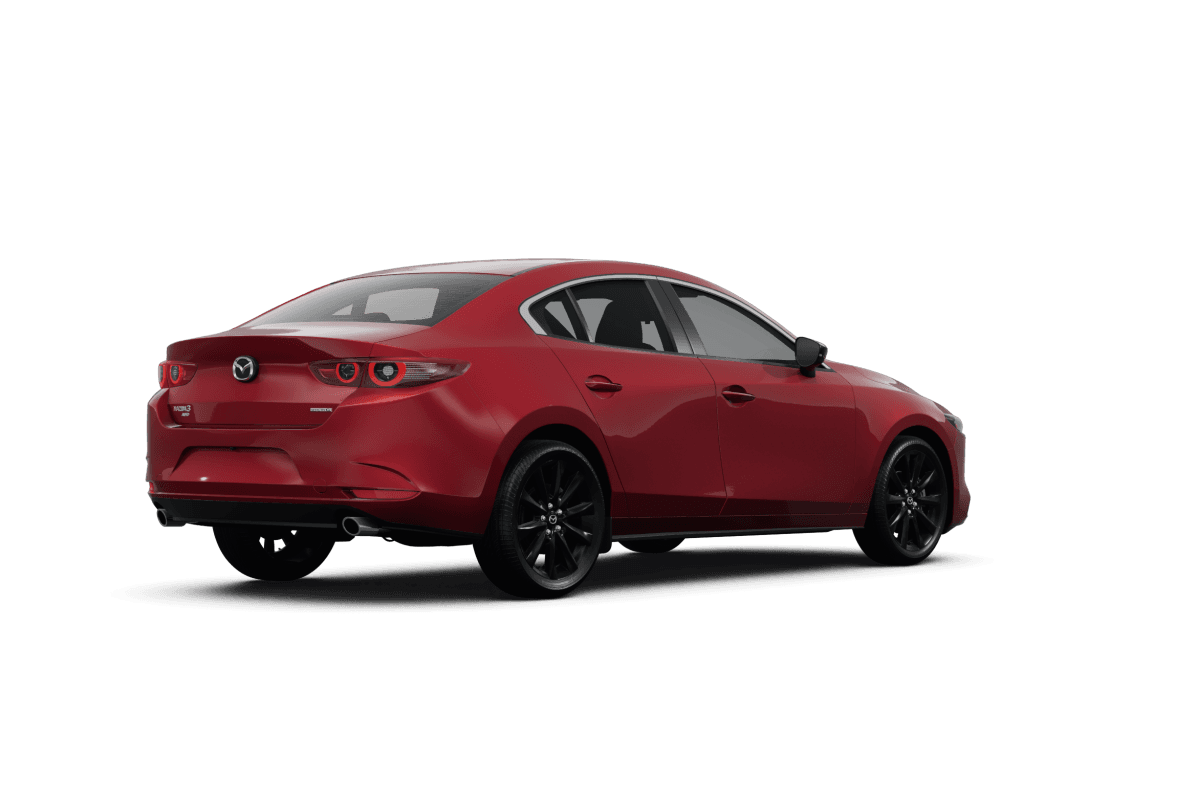 Mazda Mazda3 Sedan - Back view Mazda Mazda3 Sedan - Back view