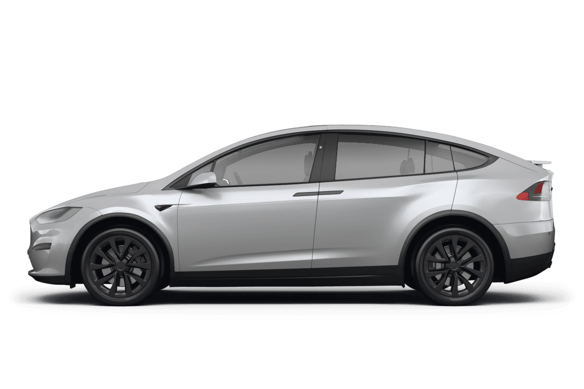 Tesla Model X - Side view Tesla Model X - Side view